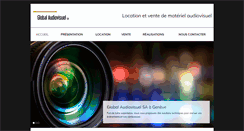 Desktop Screenshot of globalav.ch