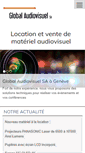 Mobile Screenshot of globalav.ch